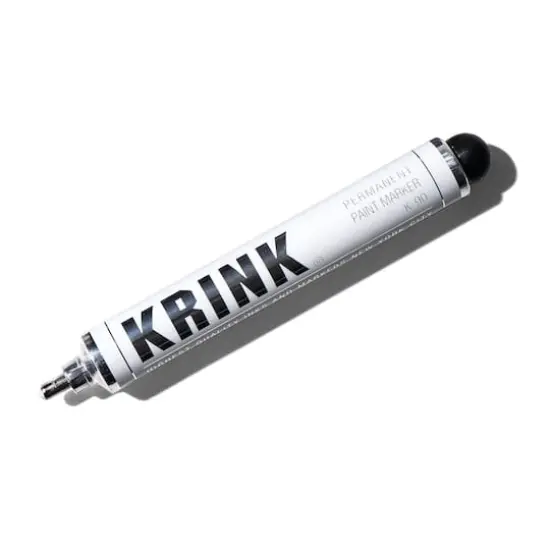 Krink&reg; K-90 Pump Action Paint Marker, White {1}