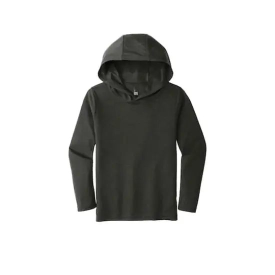 District® Perfect Tri® Youth Long Sleeve Hoodie Black Frost {1}