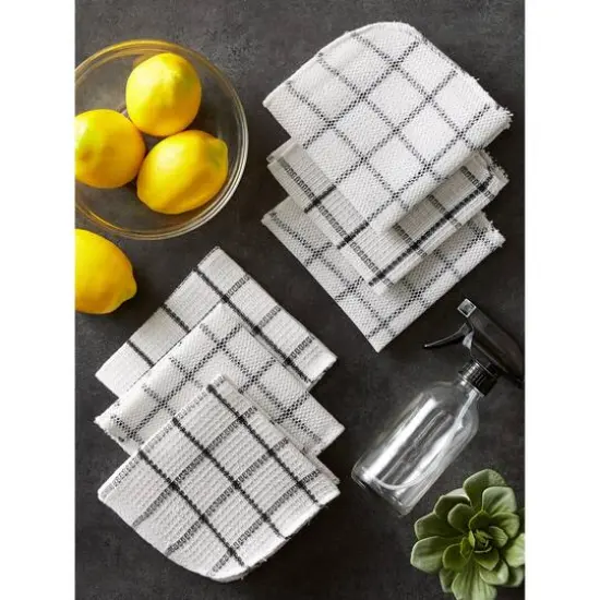 Black Scrubber Dishcloth, 6ct. {9}