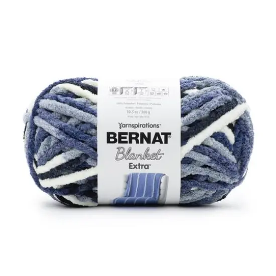 Bernat&reg; Blanket&trade; Extra&trade; Yarn Faded Blues {1}
