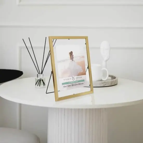 Expressions&trade; 8" x 10" Float Frame by Studio D&eacute;cor&reg; Gold {4}
