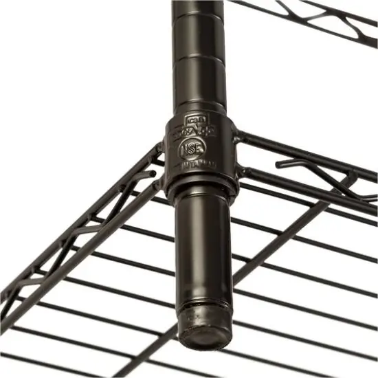 Honey Can Do 5 Tier Black Shelf {4}