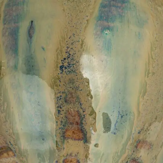 Hello Honey® 12oz. Green & Blue Geometric Stoneware Mug Set {11}