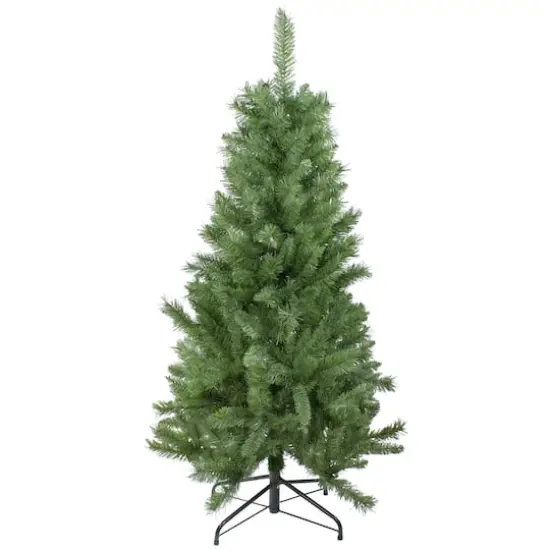 4.5ft. Unlit Mixed Pine Slim Artificial Christmas Tree {3}