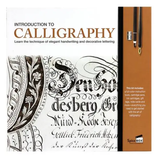 SpiceBox Introduction to Calligraphy Kit {7}