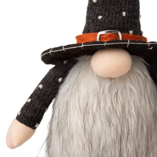 Glitzhome&reg; 20" Halloween Fabric Gnome Sitter D&eacute;cor {4}