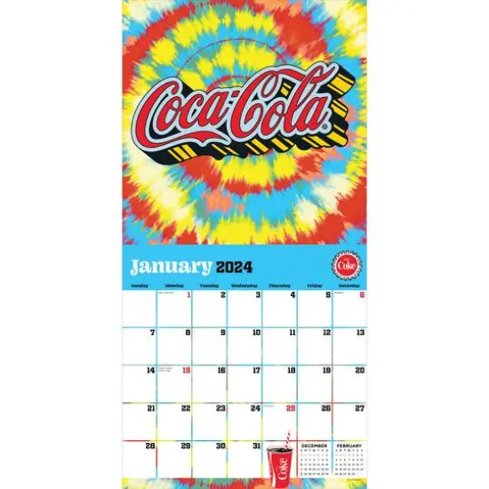 TF Publishing 2024 Coca Cola: Festival of Life Wall Calendar {4}