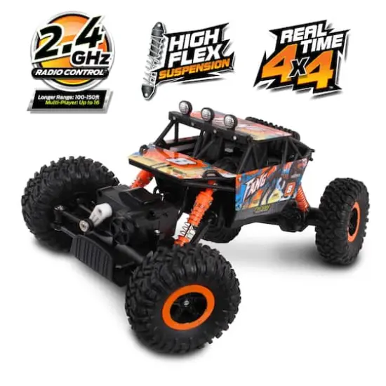 NKOK Mean Machines R/C Rock Crawler Fang {6}