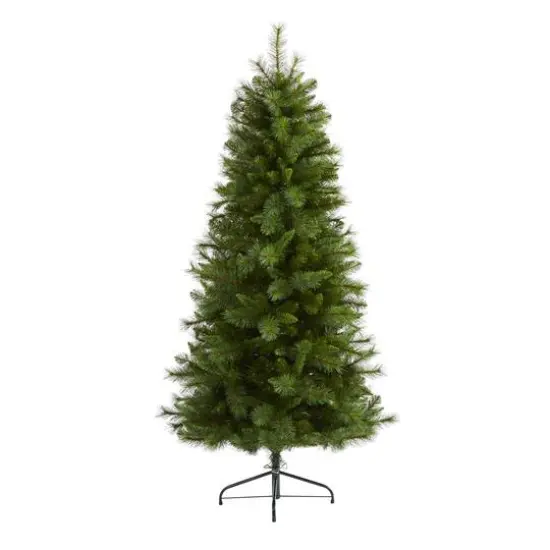 6ft. Unlit West Virginia Mountain Pine Artificial Christmas Tree {1}