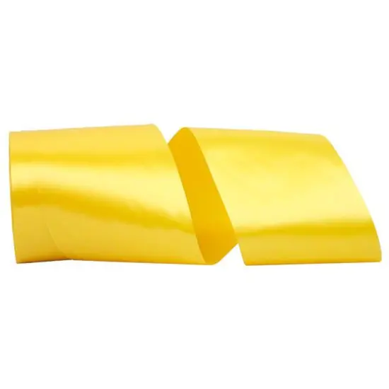 JAM Paper 4" x 55yd. Perfect Printer Satin Ribbon Sunshine {1}