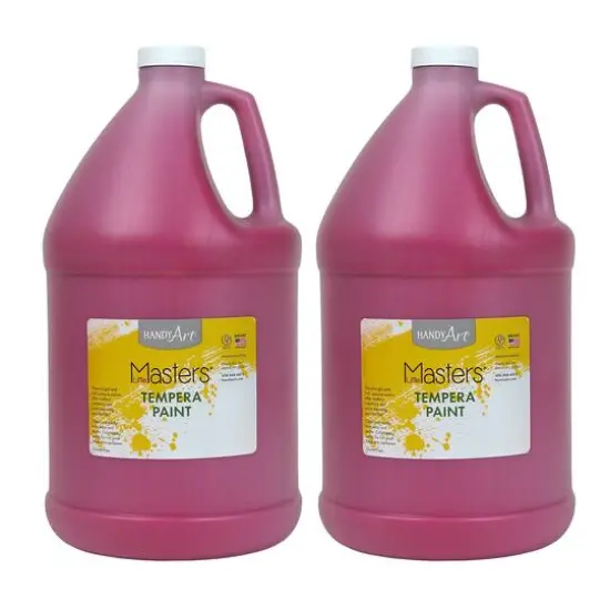 Handy Art&reg; Little Masters&reg; Tempera Paint Gallon, 2ct. Magenta {1}