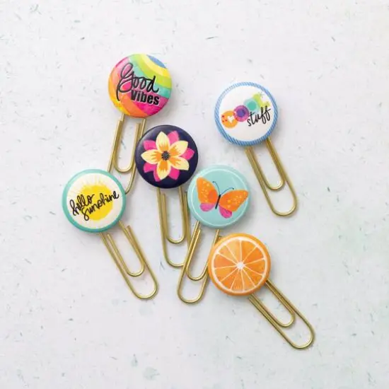 Vicki Boutin Sweet Rush Jumbo Epoxy Paper Clips {1}