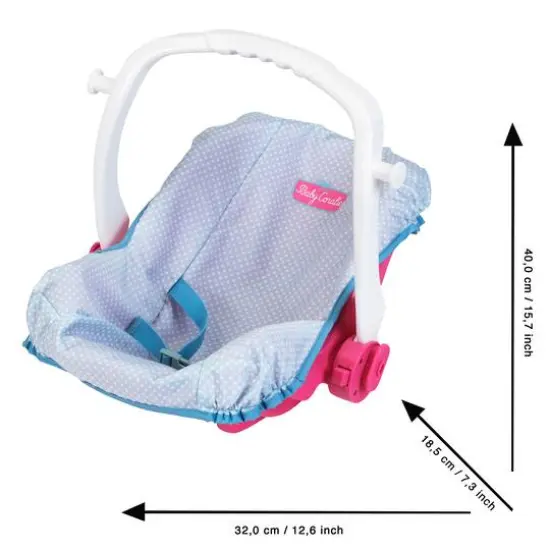Theo Klein Baby Coralie Doll Carrier {7}