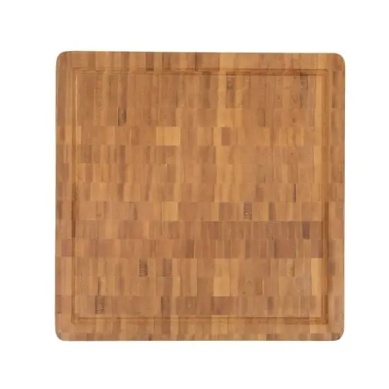 Farberware 12" End Grain Acacia Bamboo Cutting Board {1}