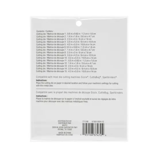 Tags & Banners Cutting Die Set by Recollections&trade; {6}