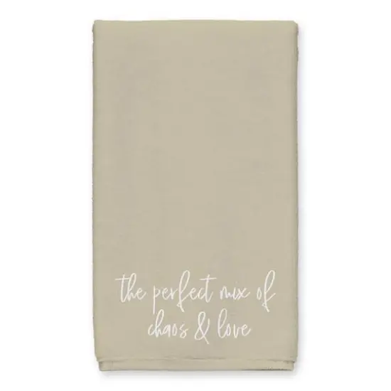 Chaos & Love Tea Towel Set Tan {3}