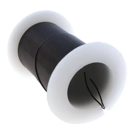 The Beadsmith&reg; Wire&trade; Elements 24 Gauge Tarnish-Resistant Wire Black {4}