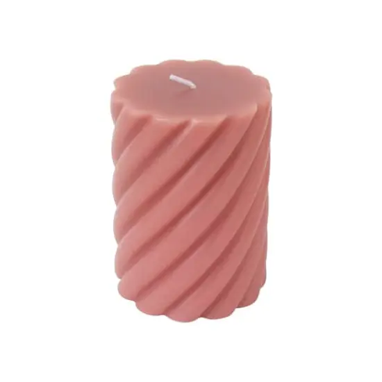 3" x 4" Twisted Scented Pillar Candle by Ashland&reg; Sweet Cherry Blossom {1}