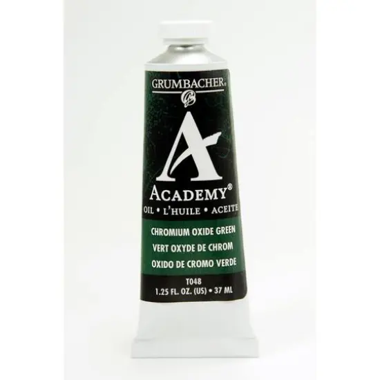 Grumbacher&reg; Academy&reg; Oil Color, 37mL Chromium Oxide Green {1}