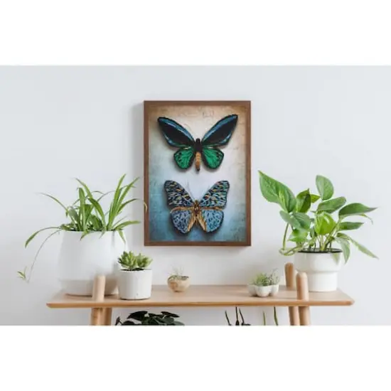 Diamond Dotz&reg; Intermediate Level Antique Butterflies Diamond Painting Kit {5}