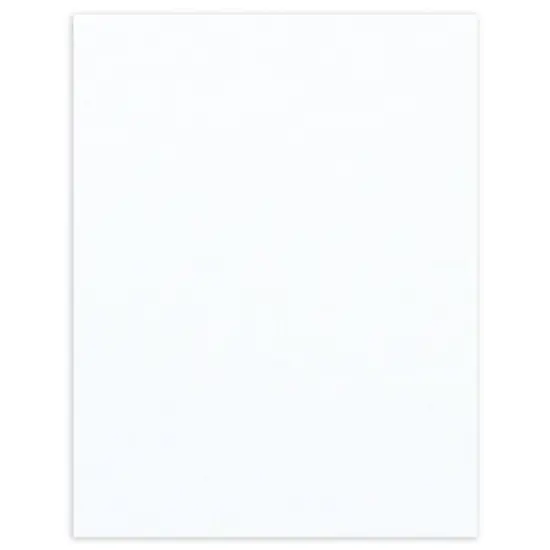 PA Paper™ Accents 8.5" x 11" 73lb. Muslin Cardstock Paper, 1,000 Sheets Bright White {1}
