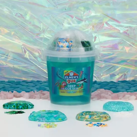 Elmer's&reg; Gue Deep Gue Sea Premade Slime with Mix-Ins {5}