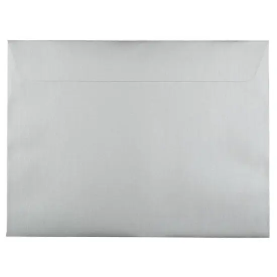 JAM Paper Silver Stardream 9" x 12" Open End Envelopes {1}