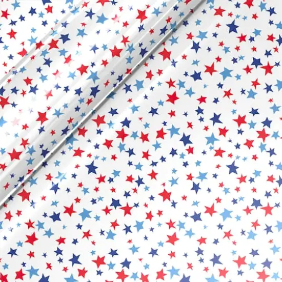 Siser&reg; EasyPatterns&reg; Plus Starfetti Heat Transfer Vinyl White {1}