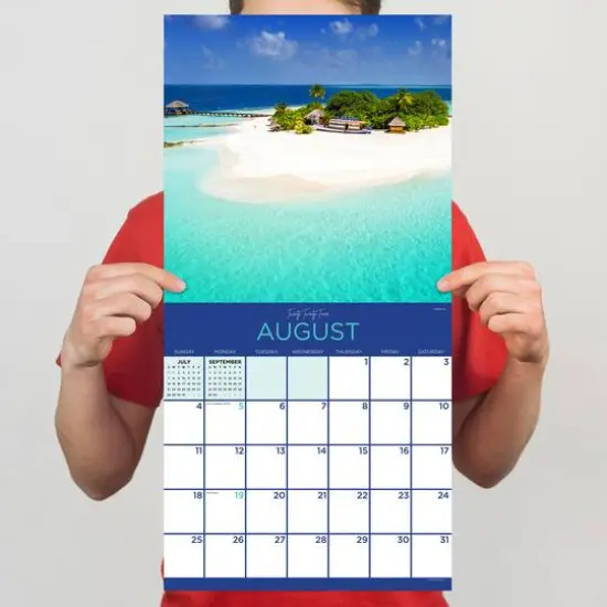 TF Publishing 2024 Tropical Escapes Wall Calendar {6}