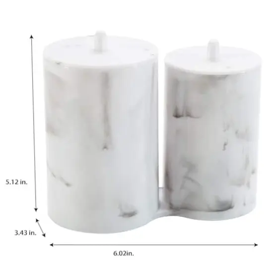 Simplify Q-Tip & Cotton Marble Holder {5}