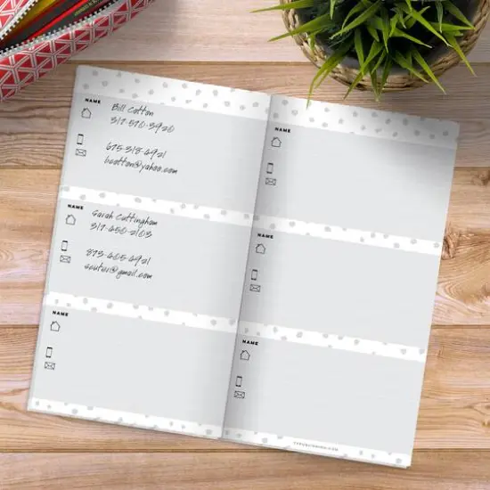 TF Publishing Cactus Address Book {6}