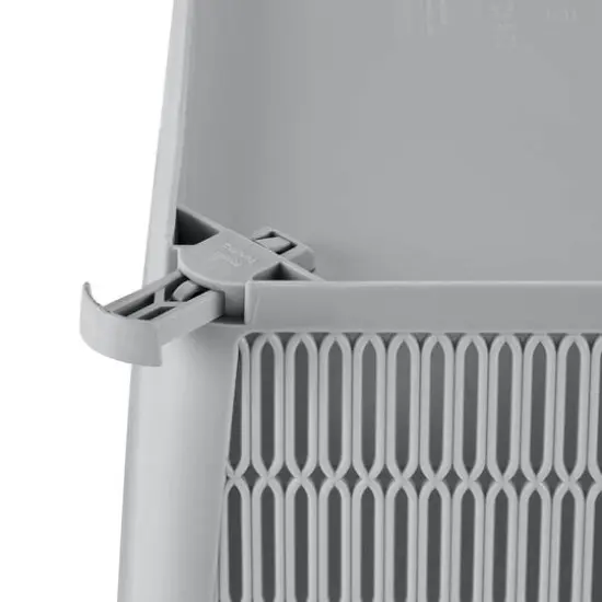 Simplify Slide 2 Stack It Shallow Tote Baskets, 2ct. Gray {14}