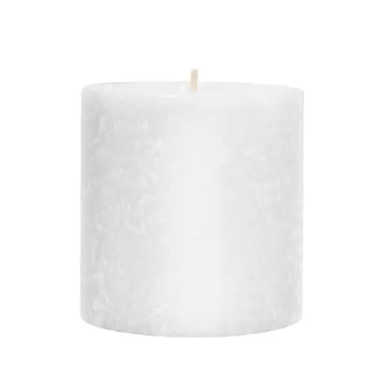 Root Candles 3" x 3" Unscented Timberline™ Pillar Candle White {1}