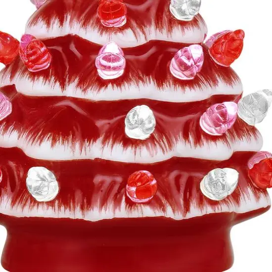 Miss Valentine 4.5" Ceramic Miniature Trees Set, 3ct. {8}