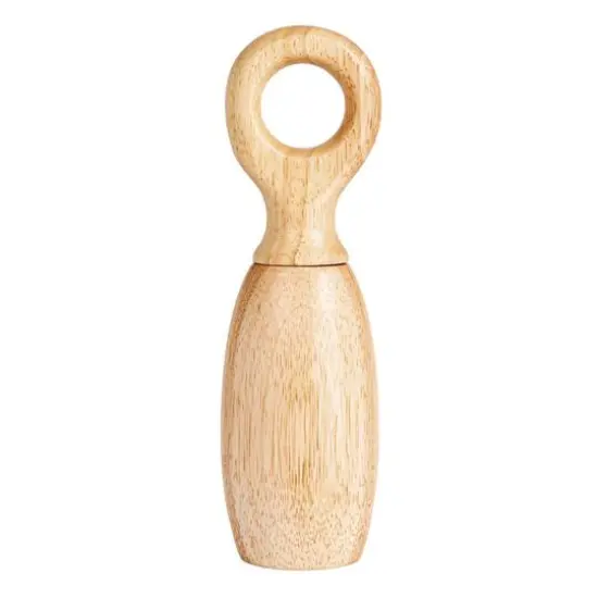 Hello Honey® 8.25" Natural Rubberwood Classic Salt & Pepper Mill {10}