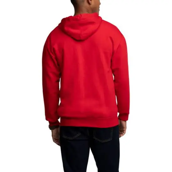 Fruit of the Loom Eversoft Fleece Full Zip HoodieRed {6}