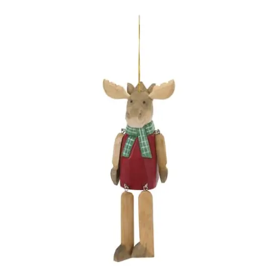 6ct. Dangle Moose Ornament {4}