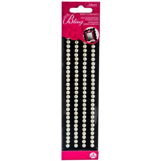 Jolee's Bling Border Stickers-Pearl Embellishments {1}