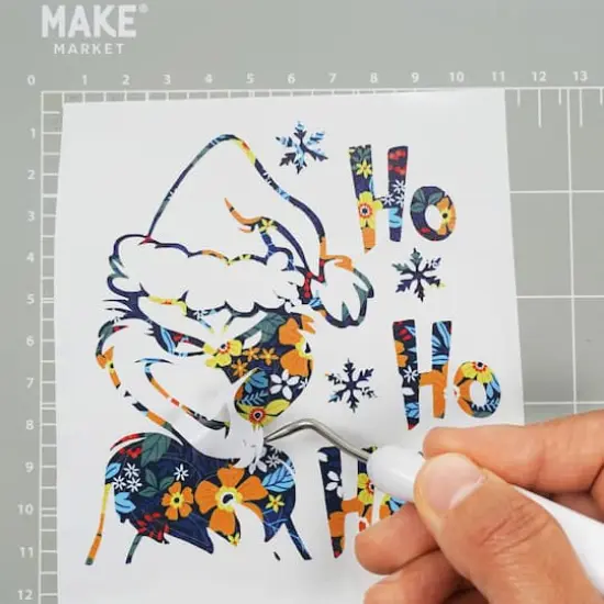 Floral Pattern Permanent Vinyl by Make Market&reg; {4}