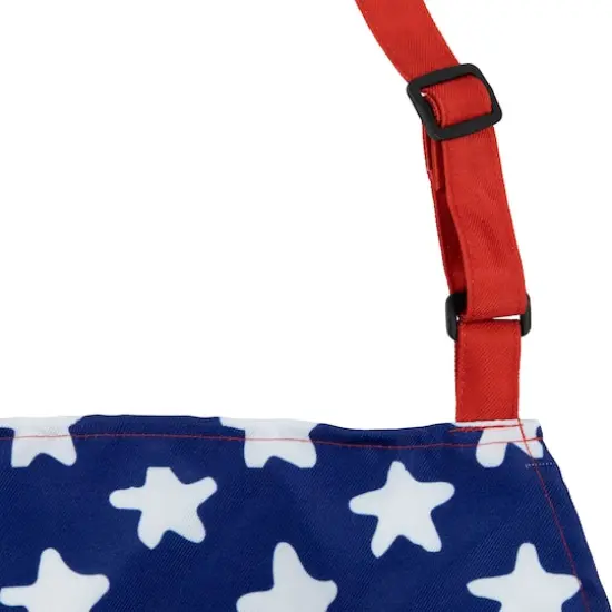 31.5" Adjustable Stars & Stripes Americana Cooking Apron {5}
