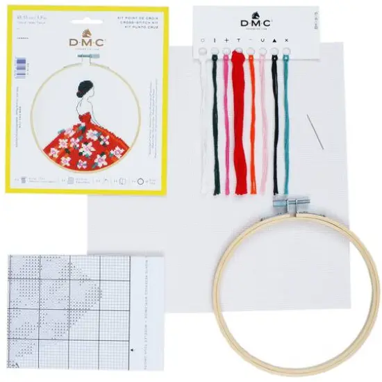 DMC&reg; Carmen Cross Stitch Kit {4}