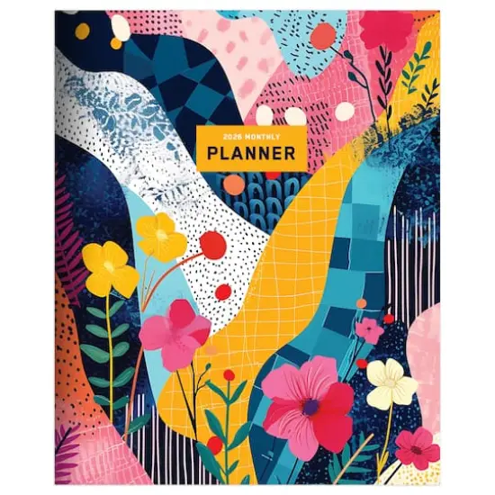 2026 Colorful Collage Medium Monthly Planner {1}