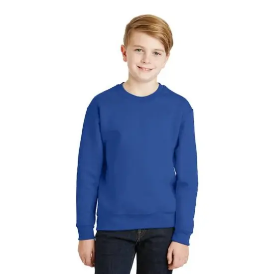 JERZEES&reg; NuBlend&reg; Crewneck Youth Sweatshirt Royal {4}