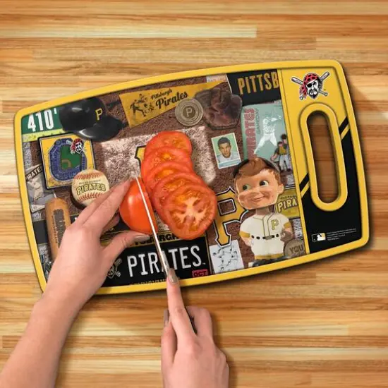 MLB Retro Series Cutting Board Pittsburgh Pirates {6}