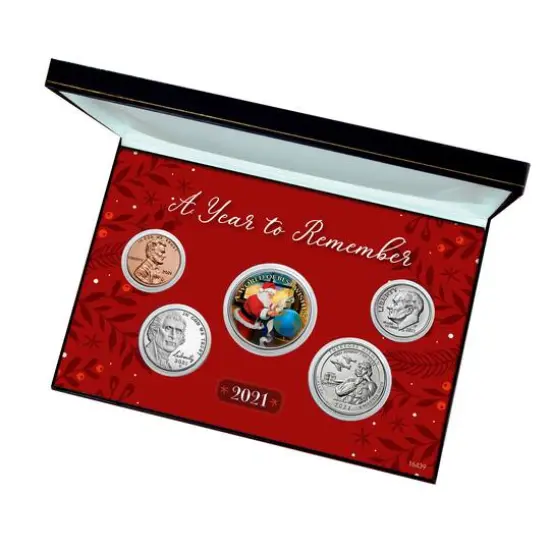 2021 Year To Remember Santa Coin Box Set {1}