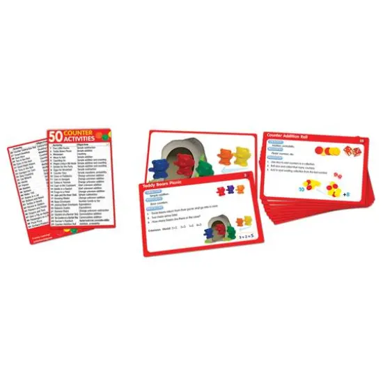 Junior Learning&reg; 50 Counter Activities Learning Set  {4}