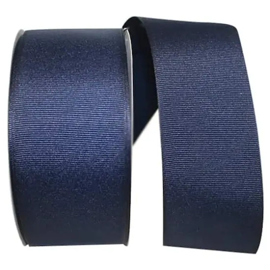 JAM Paper 2.25" Grosgrain Texture Ribbon Navy {1}