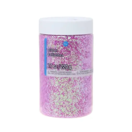 Glitter by Creatology&trade;, 7.7oz. Pink Iris {1}