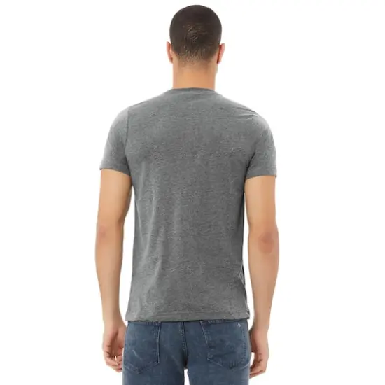 BELLA+CANVAS&reg; Short Sleeve V-Neck Adult Unisex Jersey T-Shirt Deep Heather {5}