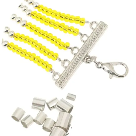 2mm Assorted Colors Metal Crimp Tubes, 600ct. by Bead Landing&trade; {4}